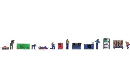 NOCH 35902 - N - Figuren-Themenwelt Werkstatt